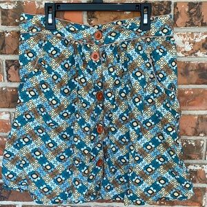 Delia’s floral skirt